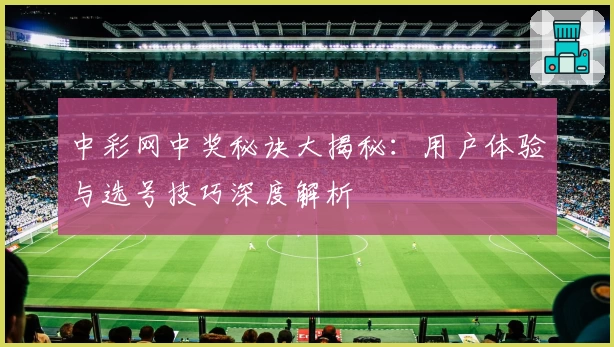 中彩网中奖秘诀大揭秘：用户体验与选号技巧深度解析